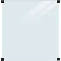 Plus glashegn t/rund stolpe 90x91 cm klart