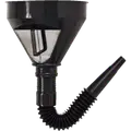Tragt m/flextud Ø145 mm sort