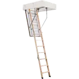 Dolle REI45 lofttrappe 3-delt 67,6x117,5 cm hvid