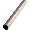 Stålrør Ø25 mm x 1,22 m børstet stål
