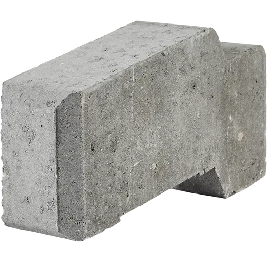 IBF Danblokke, 12,5x34x17 cm, grå