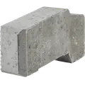 IBF Danblokke, 12,5x34x17 cm, grå