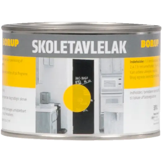 Borup skole/tavlelak sort 375 ml