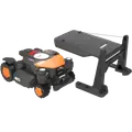 Worx WR340E Vision Cloud 4WD robotplæklipper AI-RTK 600 m² inkl. garage