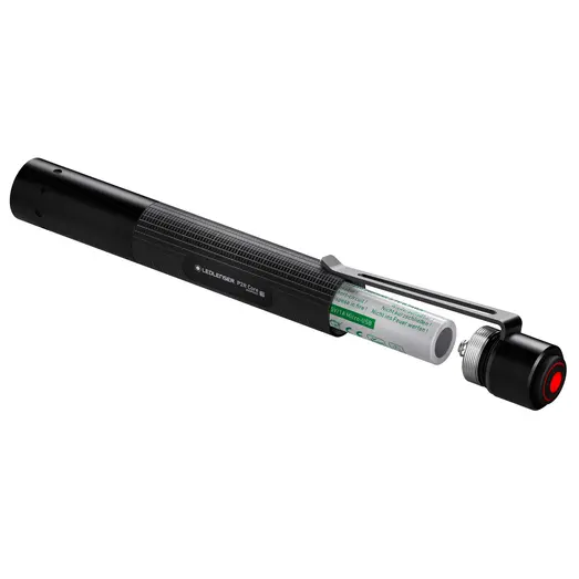 Ledlenser P2R Core lommelygte inkl. 1xgenopladelig batteri sort