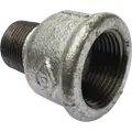 Spidsmuffe 1/2"x3/8" nr. 246 galv.