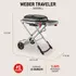 Weber Traveler gasgrill sort
