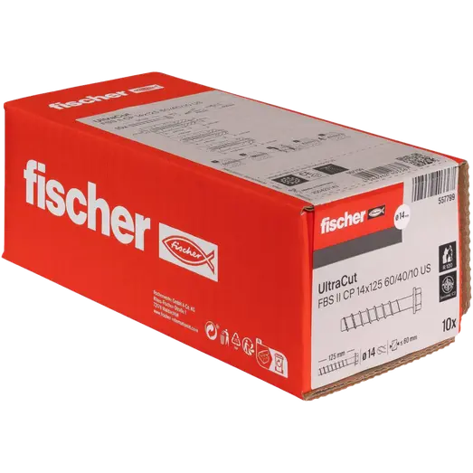 Fischer Ultracut FBS II US betonskrue 14 mm 50 stk