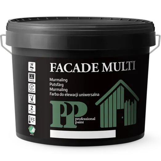 PP Multi facademaling Hvid base 1 9 L
