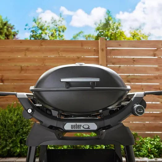 Weber Premium Q2200N gasgrill med stander