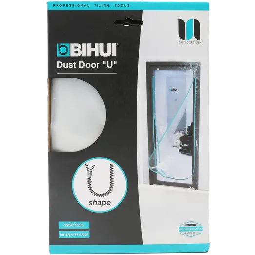 BIHUI støvdør kraftig U-åbning