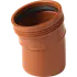 Wavin kloakrør PP rød bøjning 15° x 110 mm