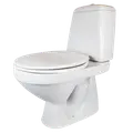 Nautic 2 toilet 3 og 6 liter skyl hvid