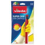 Vileda gummihandske super grip gul str. M