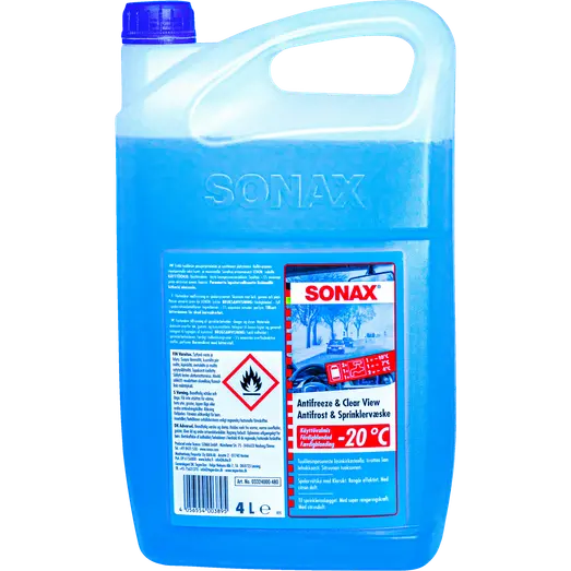 Sonax anti frost sprinklervæske 4 L