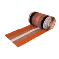 CASA-Roll rygningsbånd rød 390 mm x 5 m