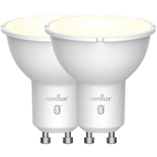 Nordlux smart pære LED GU10 SMD hvid 2 pk