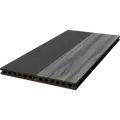 Kirkedal terrasseplank Heimdal 22 x 130 x 4000 mm sort/grå