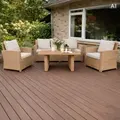 Langø sofasæt m/hynder natur