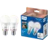 Philips Smart WiZ white LED pærer E27 8,5W standard mat 2 stk