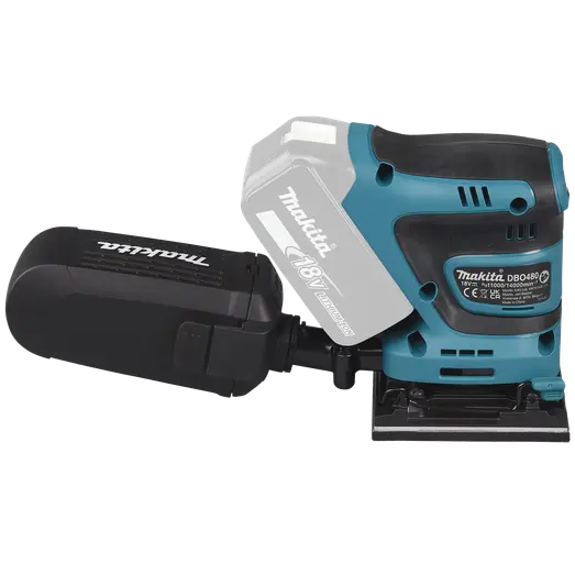 Makita DBO480Z rystepudser 18V LXT