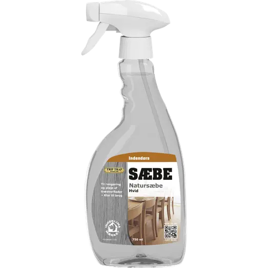 Trip Trap natursæbe spray hvid