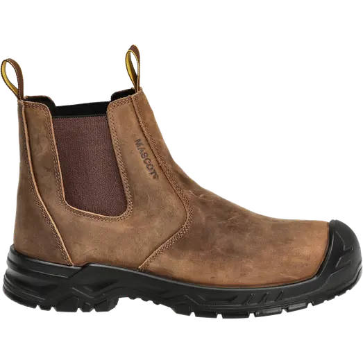 Mascot F1000-715 sikkerhedsstøvlet nøddebrun/sort