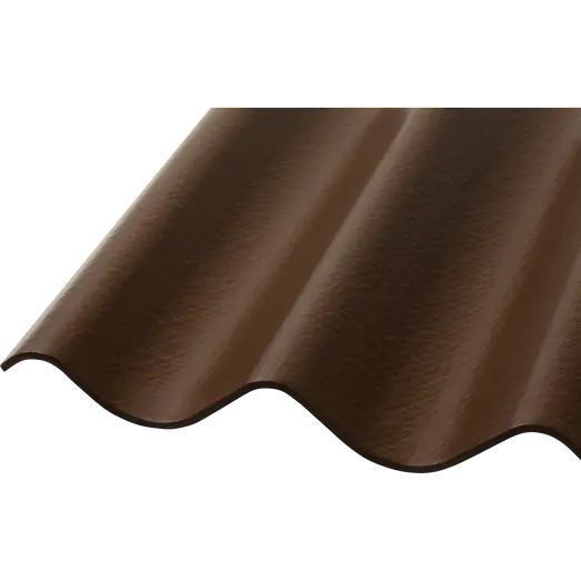 Bølgeplade B7 FK mokka 1100 x 570 mm