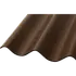 Bølgeplade B7 FK mokka 1100 x 570 mm