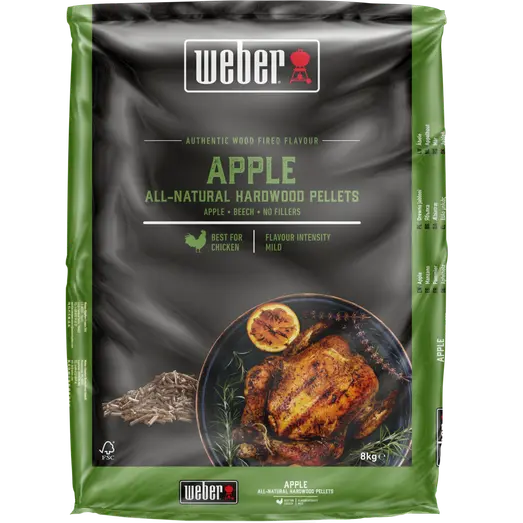 Weber® apple piller til træpillegrill 8 kg