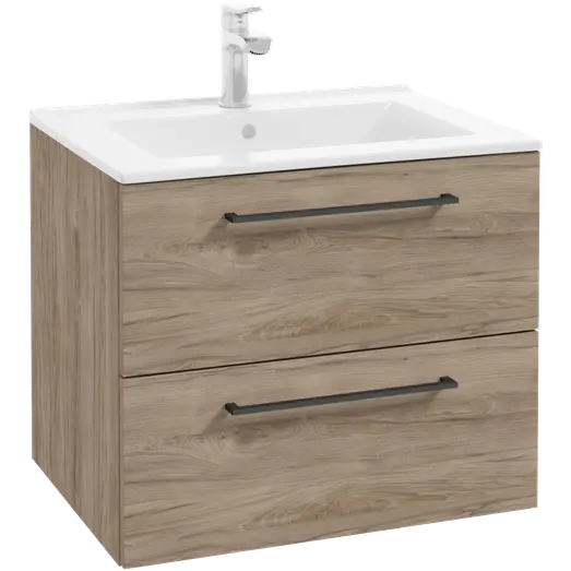 Milobad badmiljø Milano 60 cm mørk eg