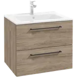 Milobad badmiljø Milano 60 cm mørk eg