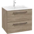 Milobad badmiljø Milano 60 cm mørk eg