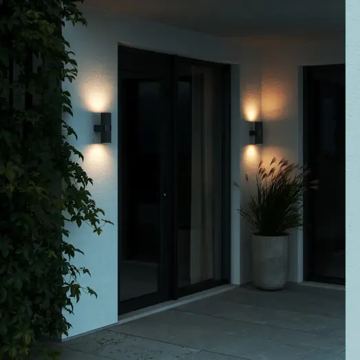 Nordlux Kyklop Ripple væglampe GU10 sort