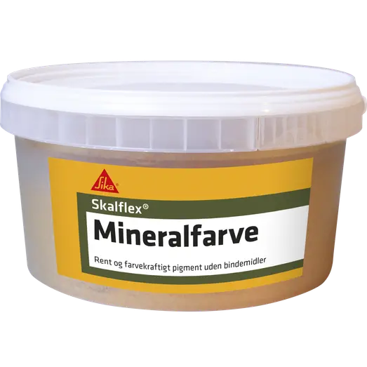 Skalflex Mineralfarve oxydrød - 1,5 kg
