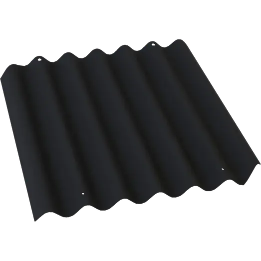 Bølgeplade B9-S Max sortblå 1167 x 1180 mm