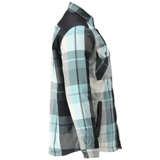 Mascot 23104 flannel skjorte m/fiberpelsfór skovgrøn ternet