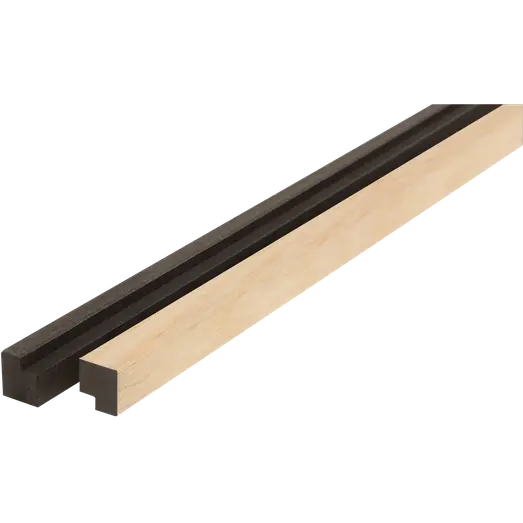 Fibrotech afslutningsliste t/Premium og Proff 22x25x3000 mm ask