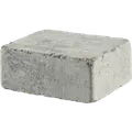 IBF Holmegaardsten®, halve, 14x10,5x7 cm, grå