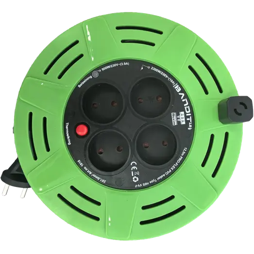 Bandit kabeltromle u/jord 12,5 m