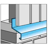 Icopal 6B alu-facadeprofil 1 m
