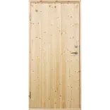 Plus udhusdør standard panel inkl. karm VU