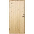 Plus udhusdør standard panel inkl. karm VU