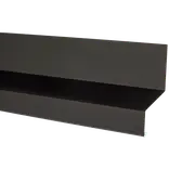 Bygtjek facadeprofil 1000 mm sort