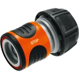 Gardena slangekobling med stop 3/4" - 18214-20