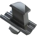 Swisspearl hætte til aftræksrør B7 150x150 mm 15/45° mokka