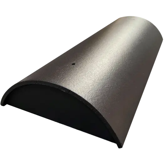 Swisspearl Toscana 6650 konisk afslutning stor sort 620 mm
