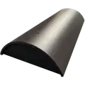 Swisspearl Toscana 6650 konisk afslutning stor sort 620 mm