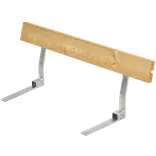 Plus Ryglæn til Bord/Bænksæt og Cafésæt 118 cm ThermoWood®