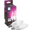 Philips Hue White and color ambiance dobbeltpakke E14 LED